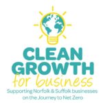 clean growth for business logo