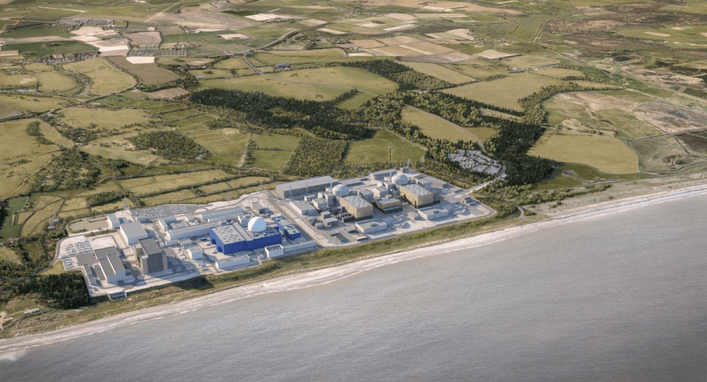 Graphic showing Sizewell C